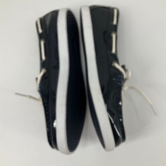 Cole Haan Womens Nantucket Camp Moc Slip On Lace Navy Blue W05747 Size 8B - Picture 3 of 10